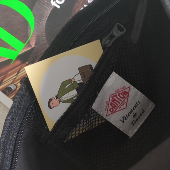 Danton Japan Shoulder Bag - Black Cordura - Picture 7 of 7